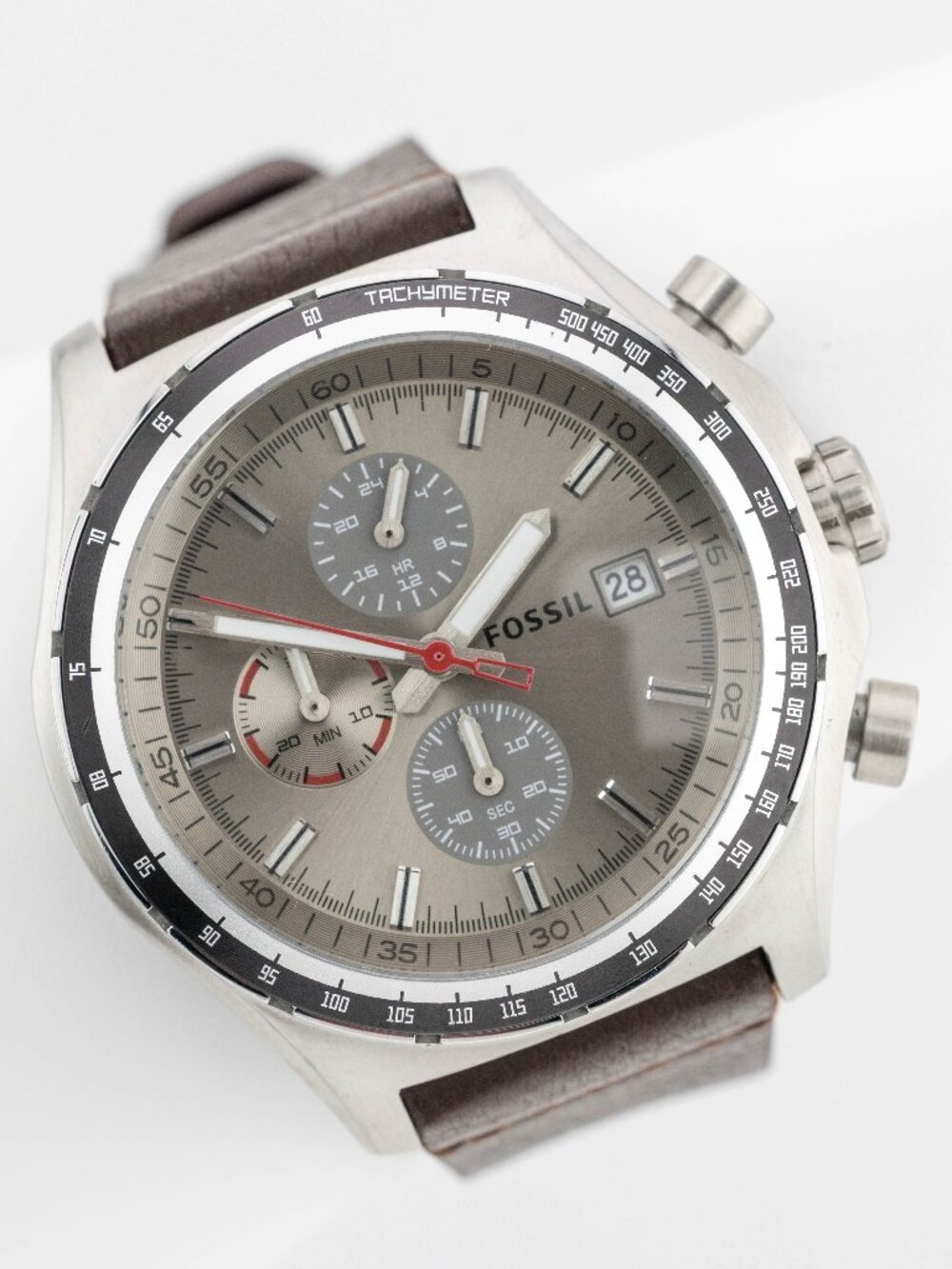 Fossil CH2787 Men's Chronograph Tachymeter Quartz Analog Watch Fresh Battery